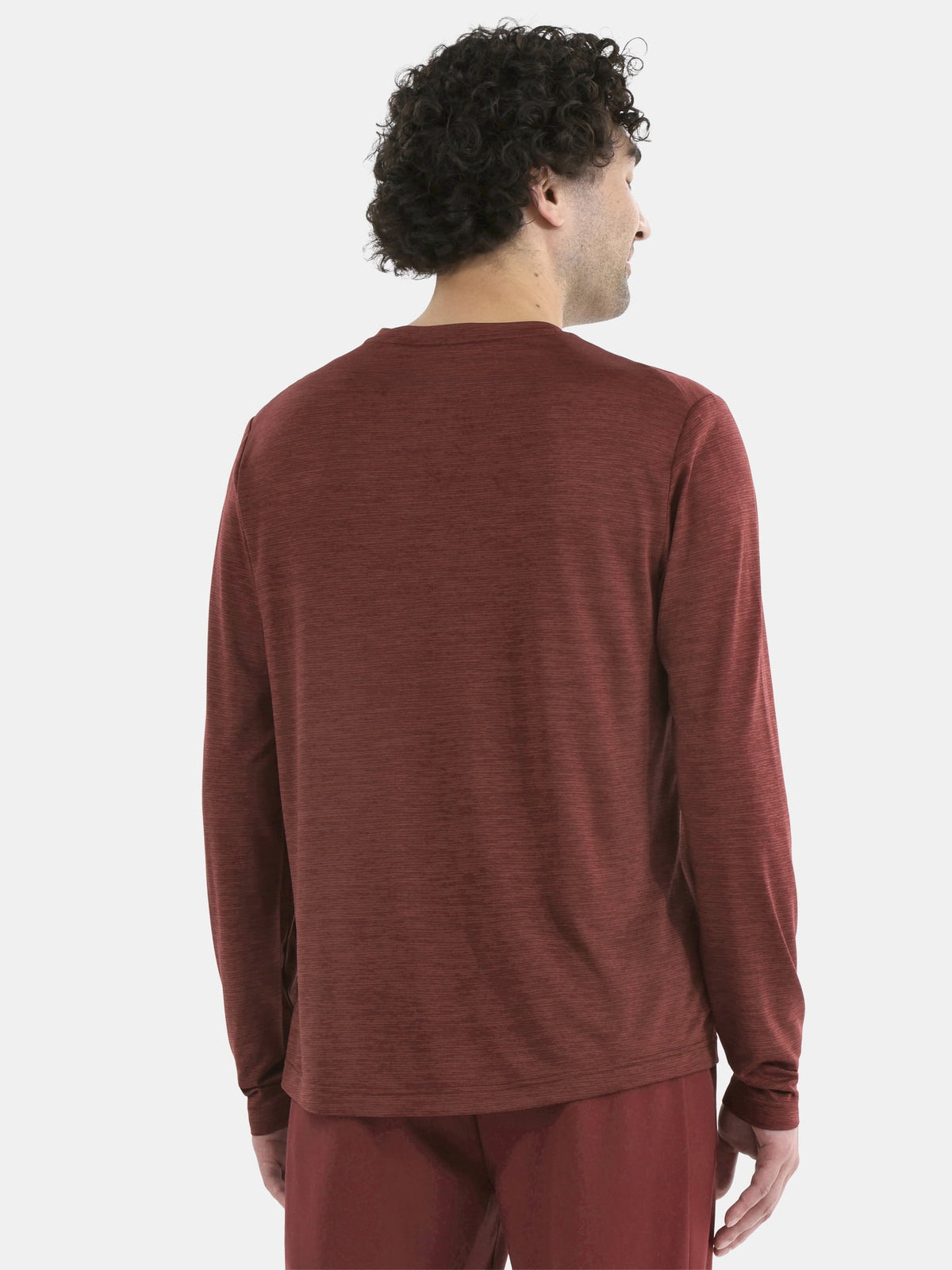 Athletic Works Men's Long-Sleeve Jersey Tee with Thumbhole Cuffs, Sizes XS-5XL