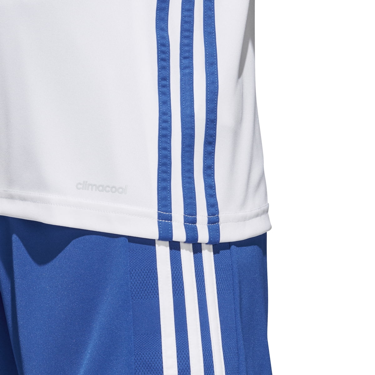 Adidas Women's Tiro 17 Jersey Tee White BJ9093 – Lightweight Athletic Training Shirt with Climalite Fabric for Soccer, Running, and Activewear