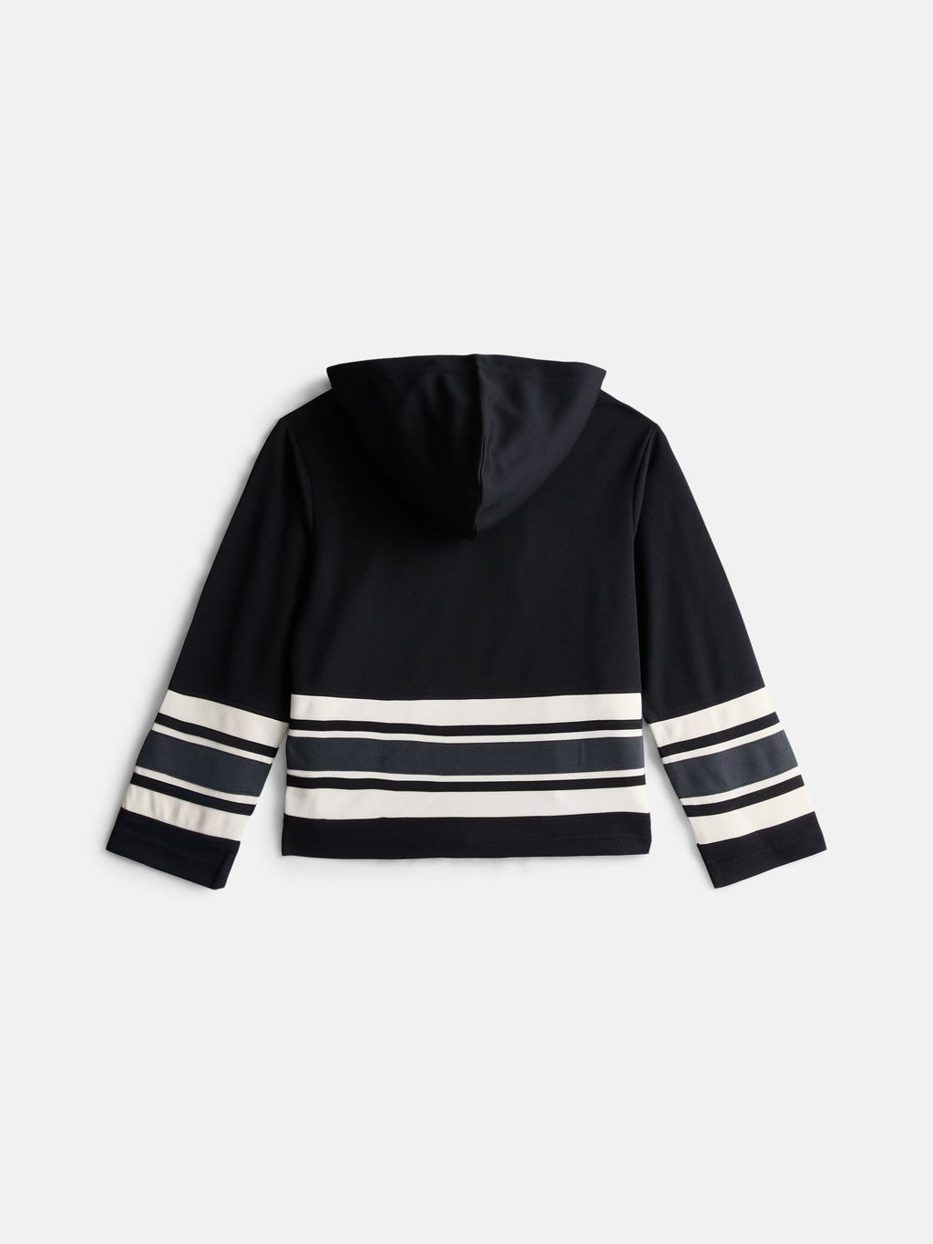 Wonder Nation Boys Hooded Hockey Jersey with Long Sleeves, Sizes 4-18