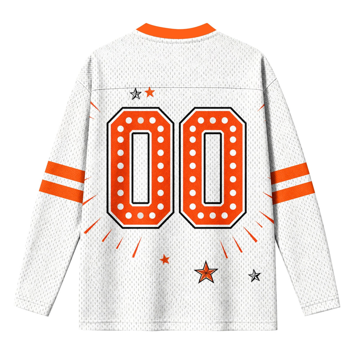 Football Shirts for Women Long Sleeve V Neck Vintage Game Day Graphic Sports Mesh Jersey Beige XL