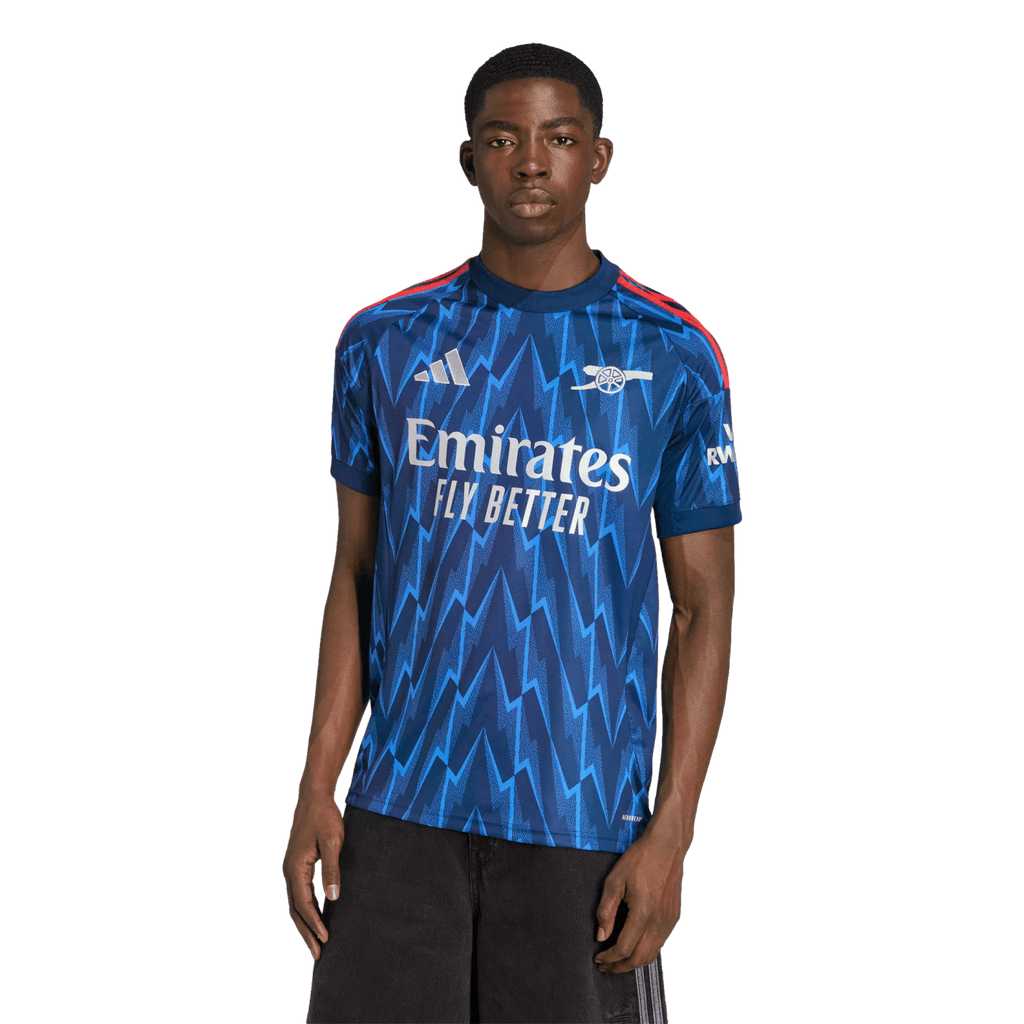 adidas Arsenal Away Men's Stadium Soccer Jersey 25/26 (XL, Blue)