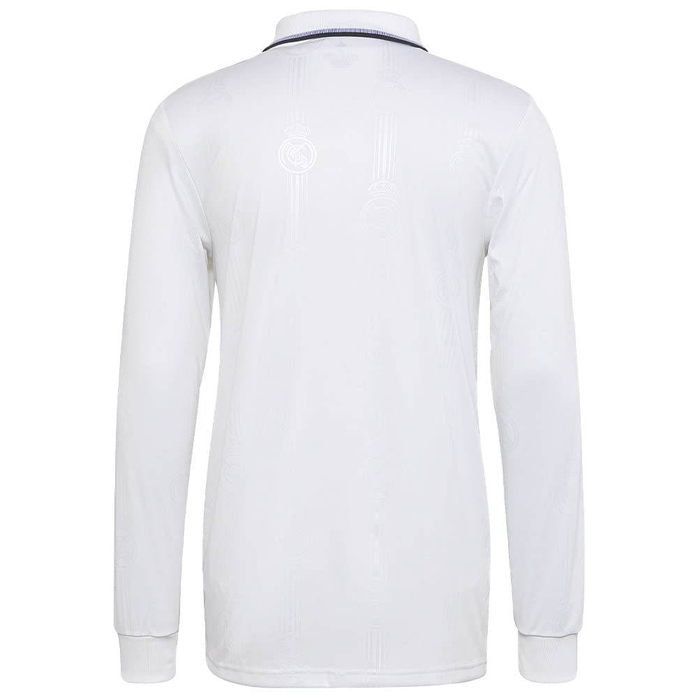 adidas Real Madrid Home Men's L/S Jersey 22/23 (3XL) White