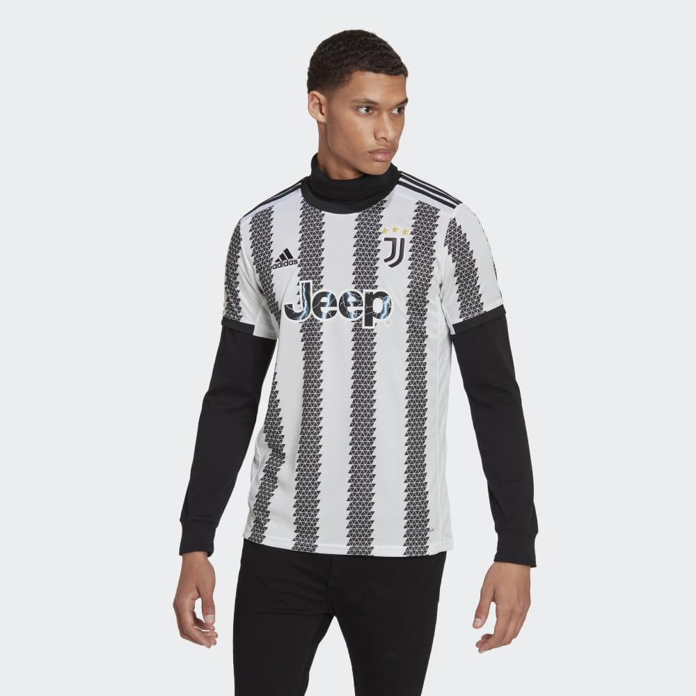 adidas Men's Soccer Juventus 22/23 Home Jersey (as1, Alpha, xx_l, Regular, Regular, XX-Large) White