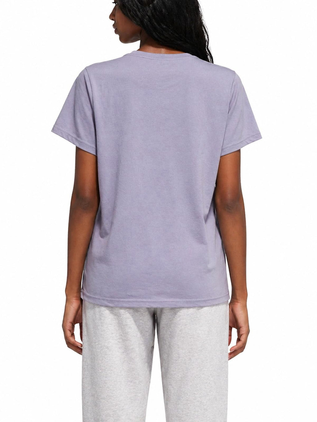 adidas Women's Short Sleeve Cotton Soccer Ball Graphic Tee Shirt (US, Alpha, Large, Regular, Regular, Purple (Vioton))