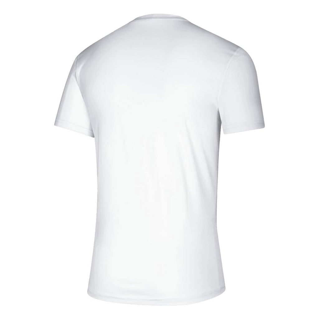 Adidas Men's Creator SS Athletic Tee T-Shirt Moisture Wick Drop Tail (White XL)