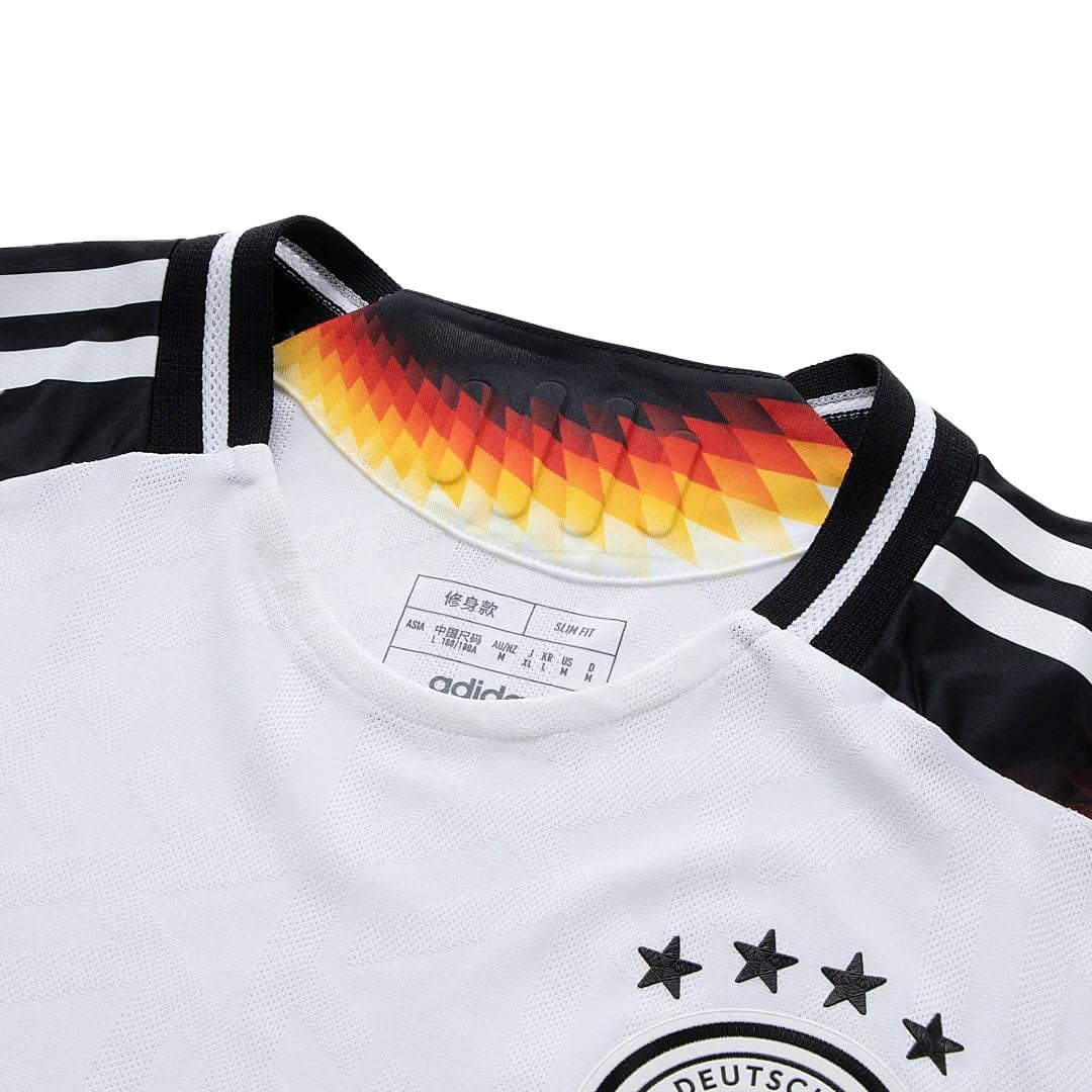 adidas Germany Men s Authentic Home Jersey 2024/25 (US, Alpha, Small, Regular, Regular, White)