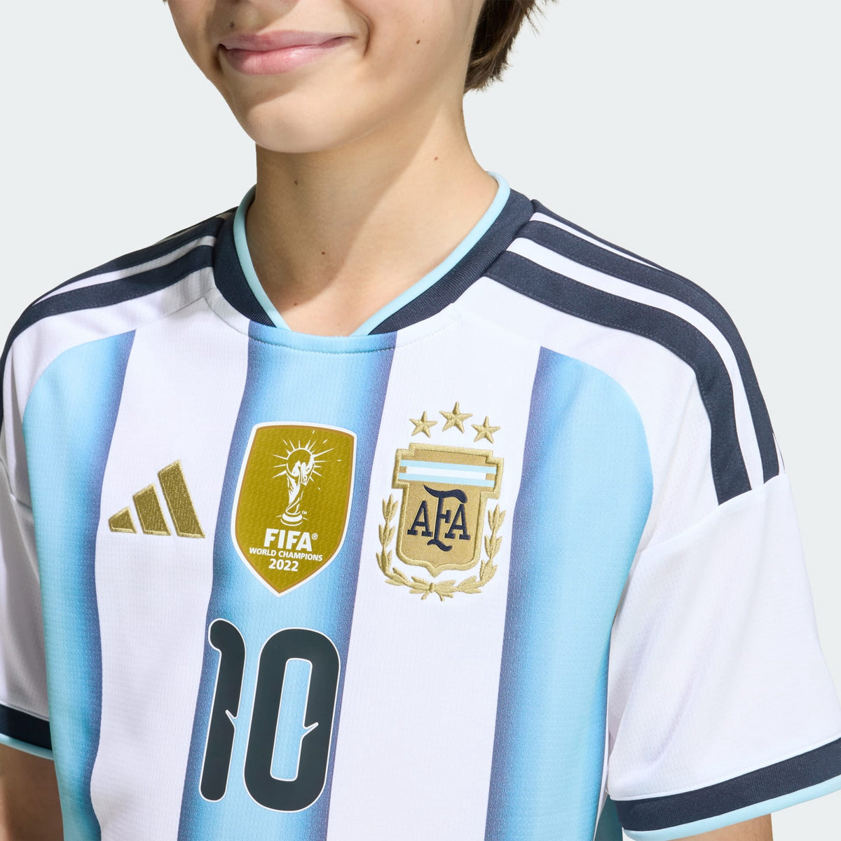 adidas Argentina 26 Home Messi #10 Kids Jersey Youth