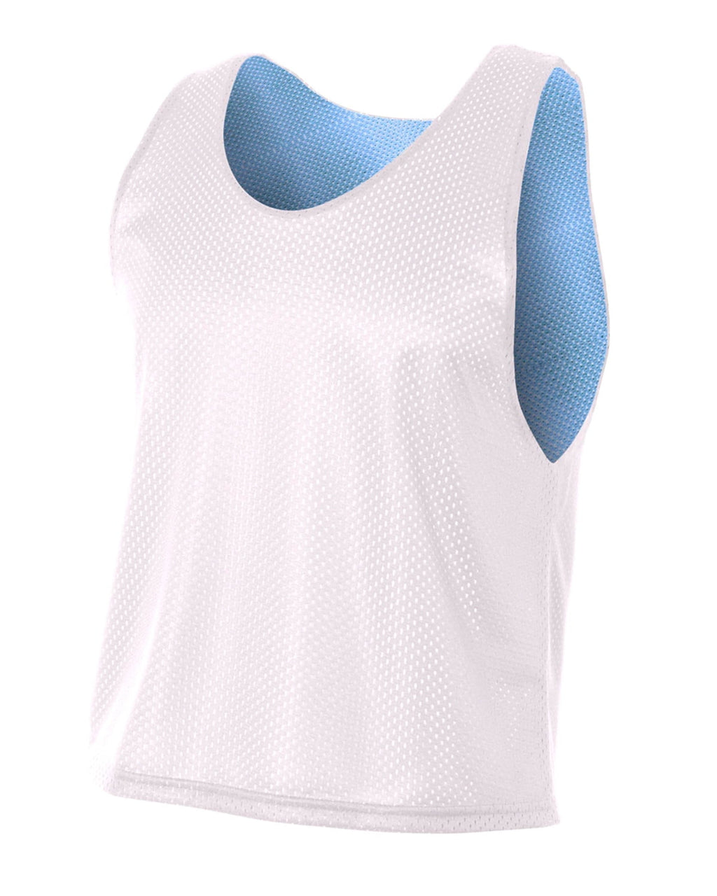 A4 Lacrosse Reversible Practice Jersey For Teen Male in Orange/White | NB2274