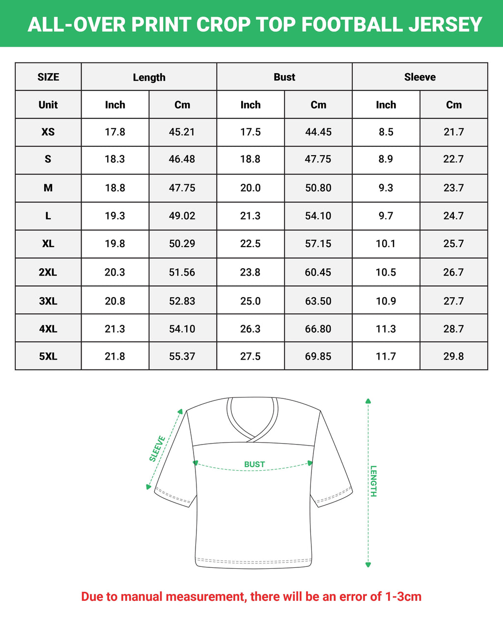 Lotusprint LLC Personalized Classic Crop Top Football Jersey, Custom Team Number Women Tee