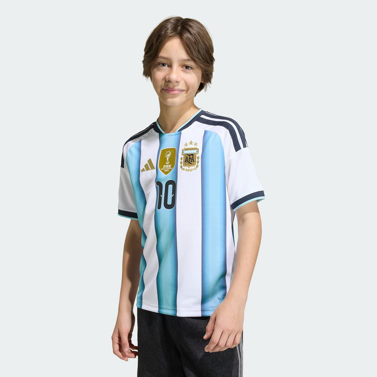 adidas Argentina 26 Home Messi #10 Kids Jersey Youth