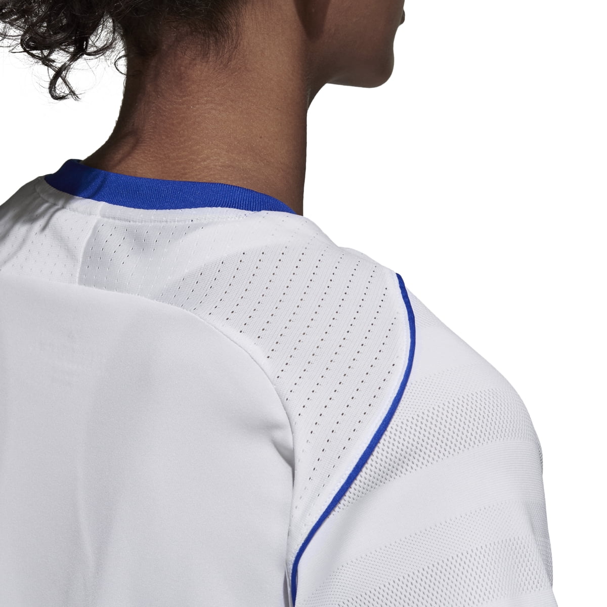 Adidas Women's Tiro 17 Jersey Tee White BJ9093 – Lightweight Athletic Training Shirt with Climalite Fabric for Soccer, Running, and Activewear