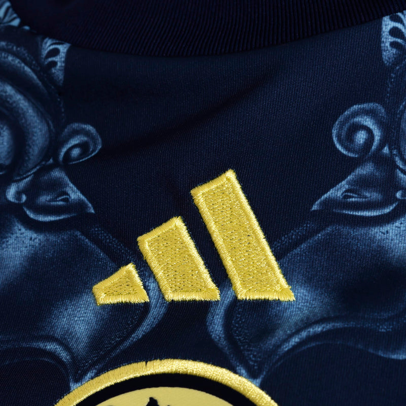 adidas Club America Women's Away Stadium Jersey 25/26 (US, Alpha, Medium, Regular, Regular, Blue)