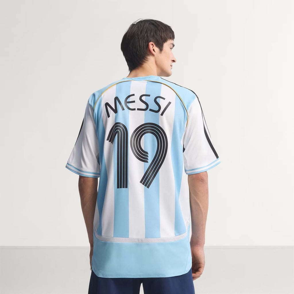 adidas Argentina Men's Home Jersey 2006 Messi #19