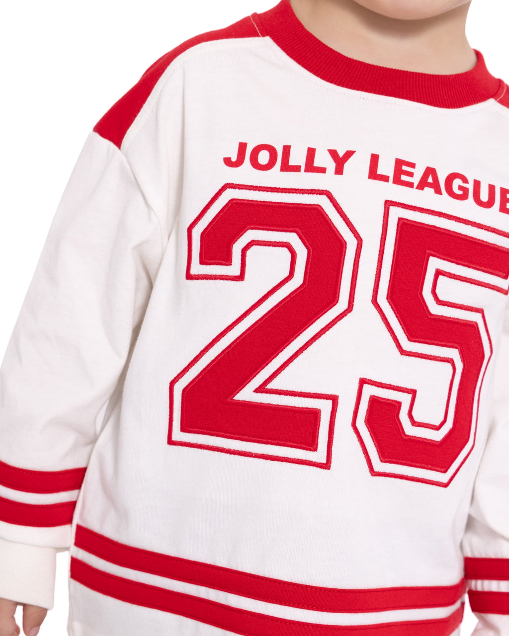 Wonder Nation Toddler Boys' Graphic Hockey Jersey with Long Sleeves, Sizes 12M-5T