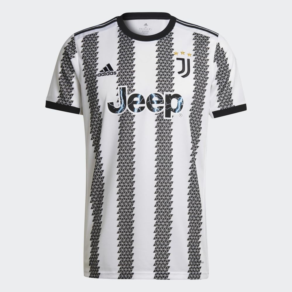 adidas Men's Soccer Juventus 22/23 Home Jersey (as1, Alpha, xx_l, Regular, Regular, XX-Large) White