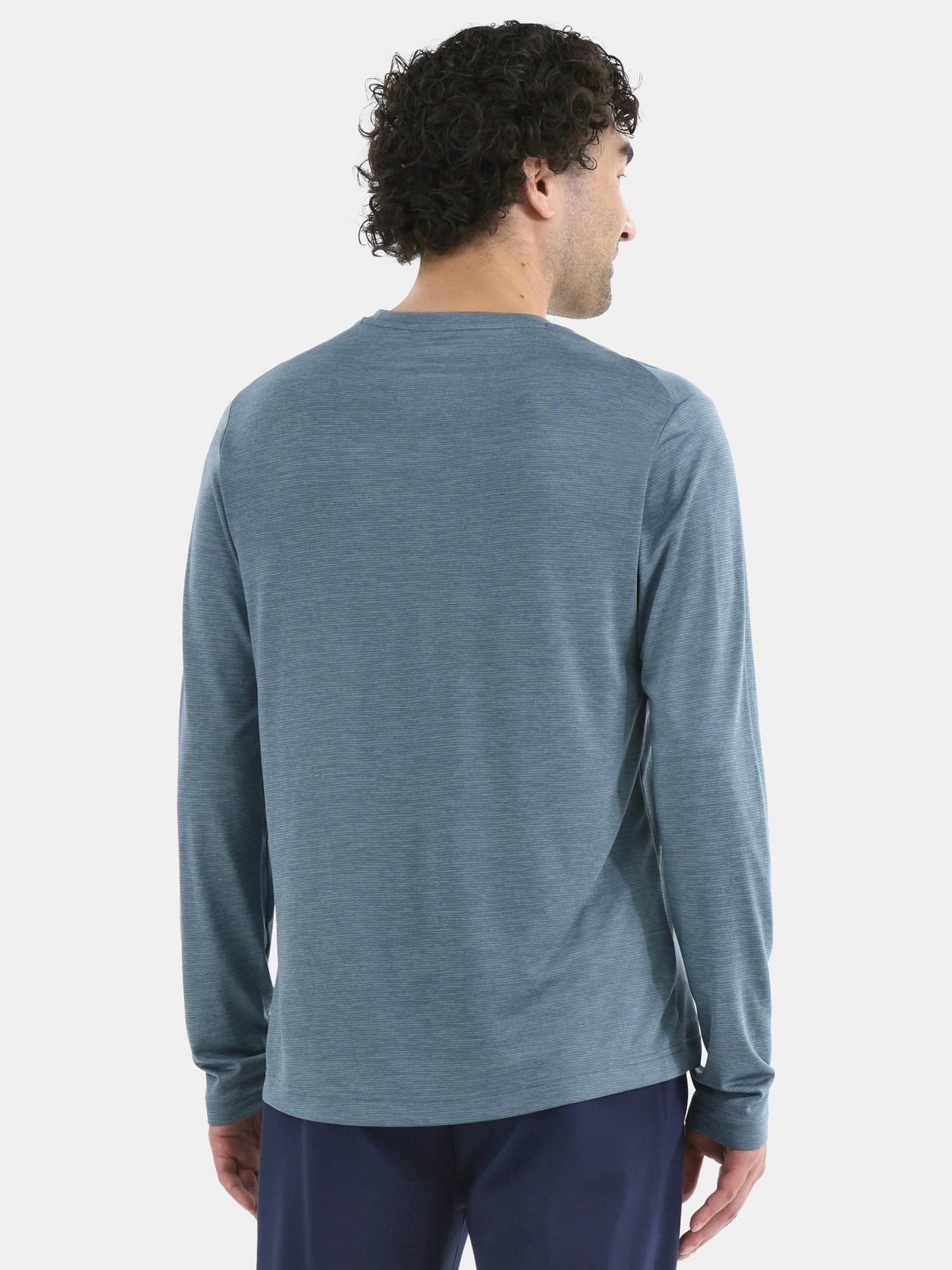Athletic Works Men's Long-Sleeve Jersey Tee with Thumbhole Cuffs, Sizes XS-5XL