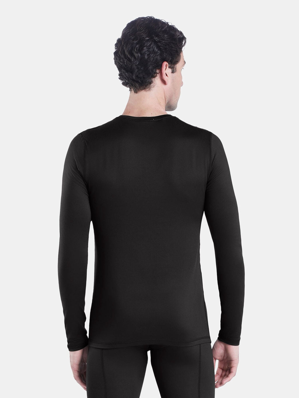 Reebok Men’s Sport Soft Plus Long Sleeve Base Layer Top, Stretch Performance Jersey with Moisture Wicking, 1 Pack, Sizes S - 2XL