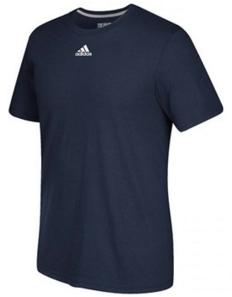 Adidas Men's Go To Performance T-Shirt Workout Sport Tee Athletic (Navy-2XL)