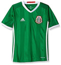 Adidas Soccer Youth Mexico jersey, X-Small, Green/Poppy