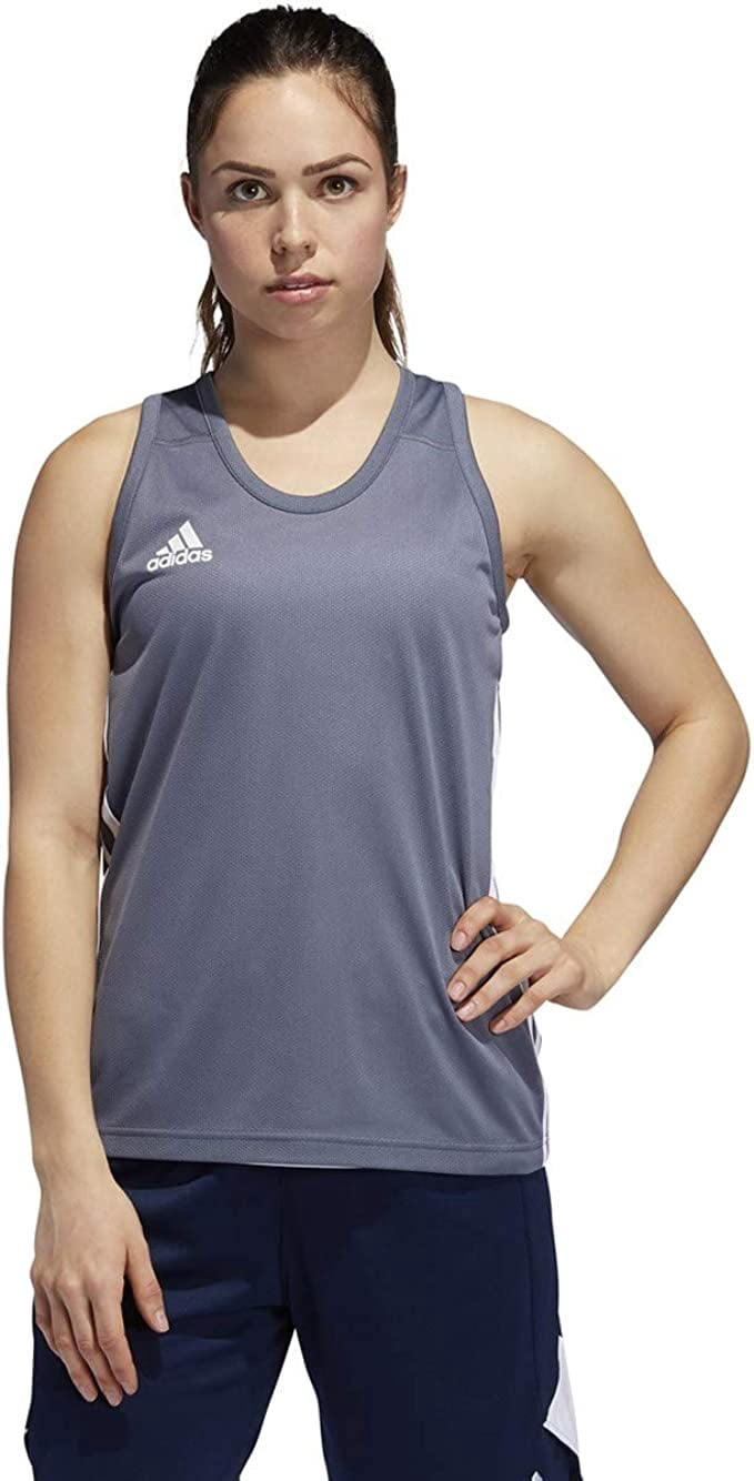 DY6608 ADIDAS 3G SPEED REVERSIBLE JERSEY WOMEN'S BASKETBALL ONIX/WHITE M