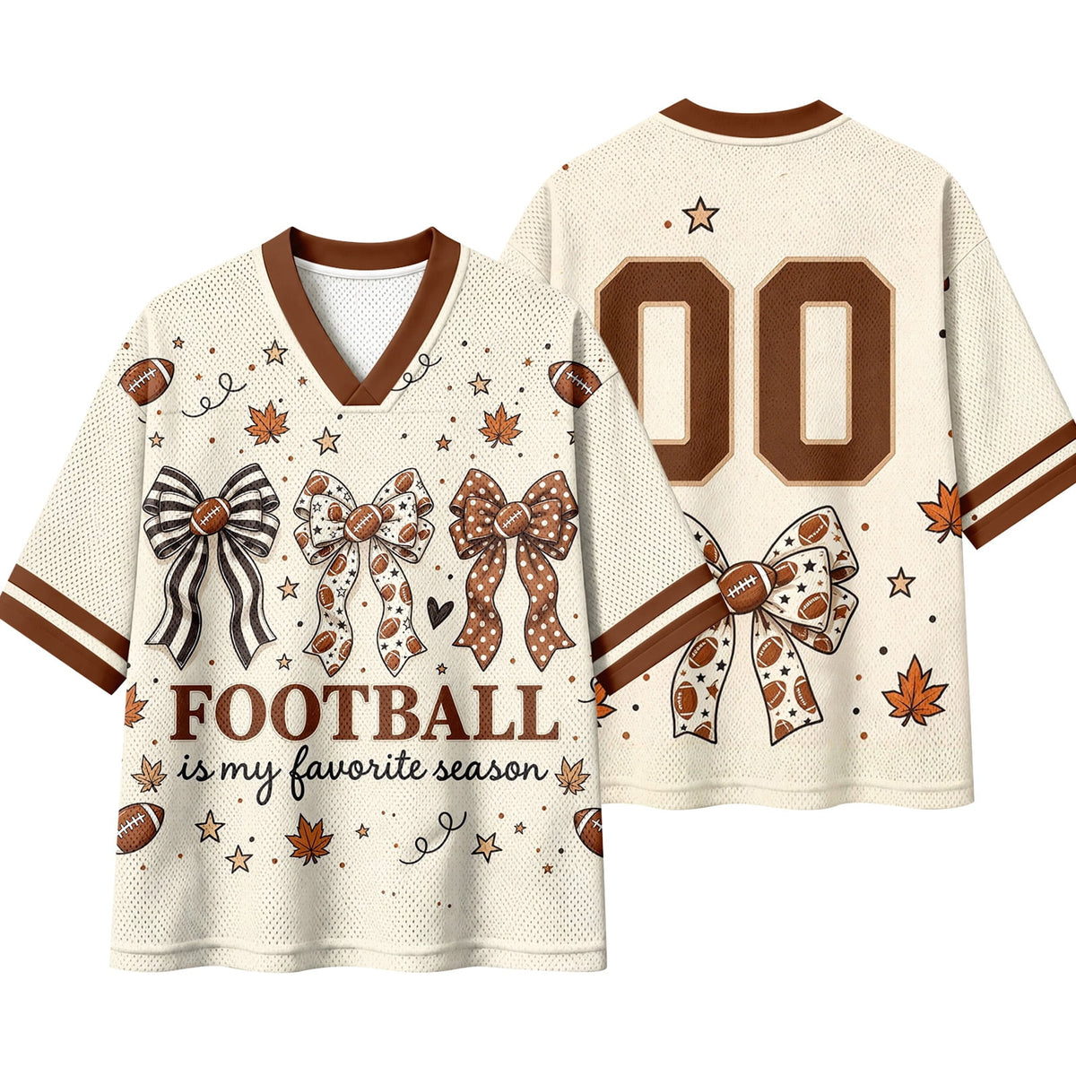 Football Shirts for Women Short Sleeve V Neck Vintage Game Day Graphic Sports Mesh Jersey Purple M