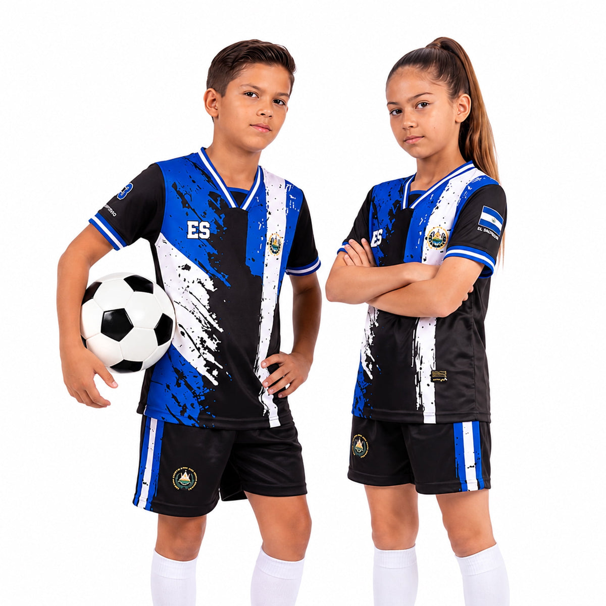 Fox & Fury Brazil Soccer Jersey for Kids, Youth Boys & Girls – Unisex Football Shirt, Camiseta de Futbol Brasil
