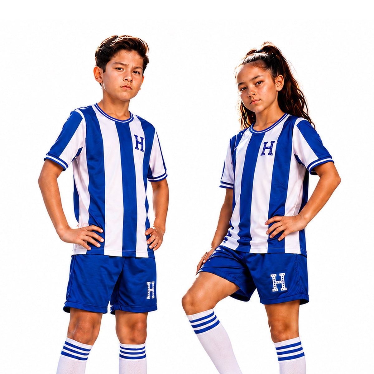 Fox & Fury Brazil Soccer Jersey for Kids, Youth Boys & Girls – Unisex Football Shirt, Camiseta de Futbol Brasil