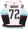 Seattle Kraken Joonas Donskoi Autographed White Adidas Authentic Jersey Size 54 With Inaugural Season Patch Fanatics Holo 235586
