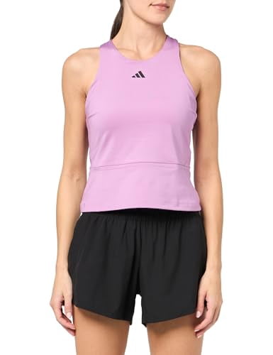ADIDAS WOMEN TENNIS MID-LENGTH Y-TANK TOP SIZE WOMEN M PRELOVED PURPLE