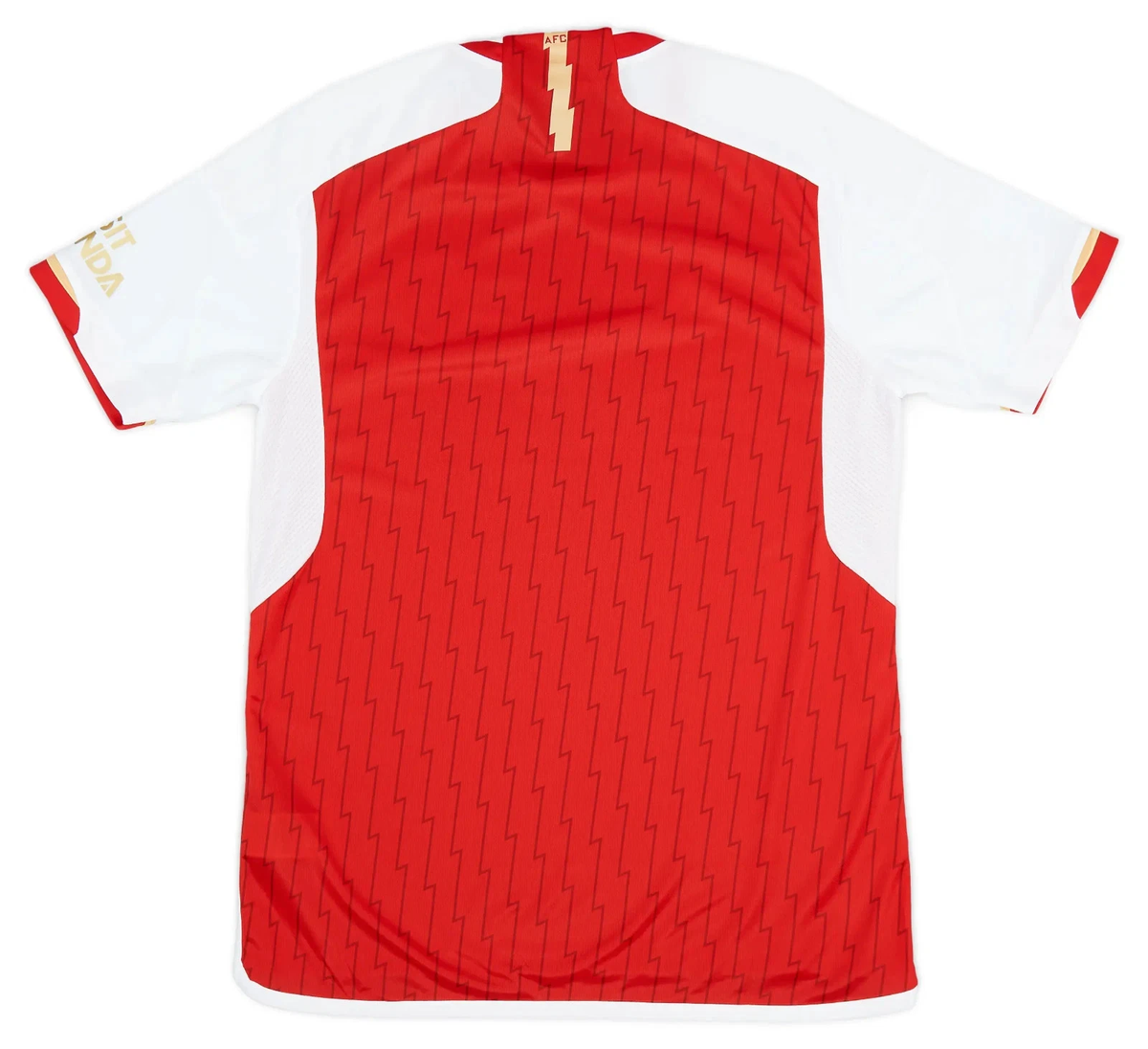 Adidas Official Home Arsenal Jersey 2023/2024 -Red-Gold | L