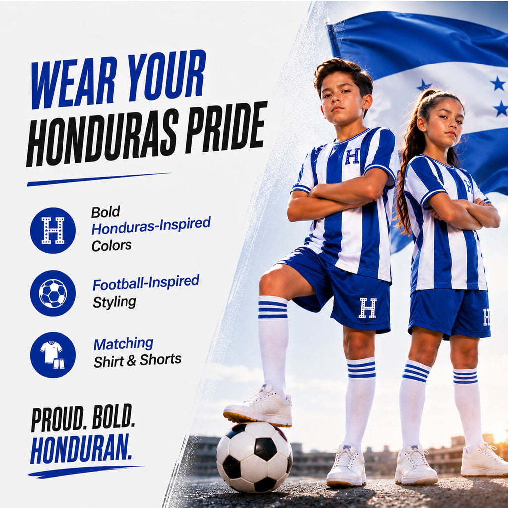 Fox & Fury Brazil Soccer Jersey for Kids, Youth Boys & Girls – Unisex Football Shirt, Camiseta de Futbol Brasil