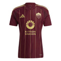 adidas AS Roma Men’s Stadium Home Jersey 2024/25 (US, Alpha, Small, Regular, Regular, Team Coll Burgundy 2)