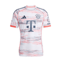 adidas Men's Bayern Munich 25/26 Away Jersey - White/Orange/Gray (L)