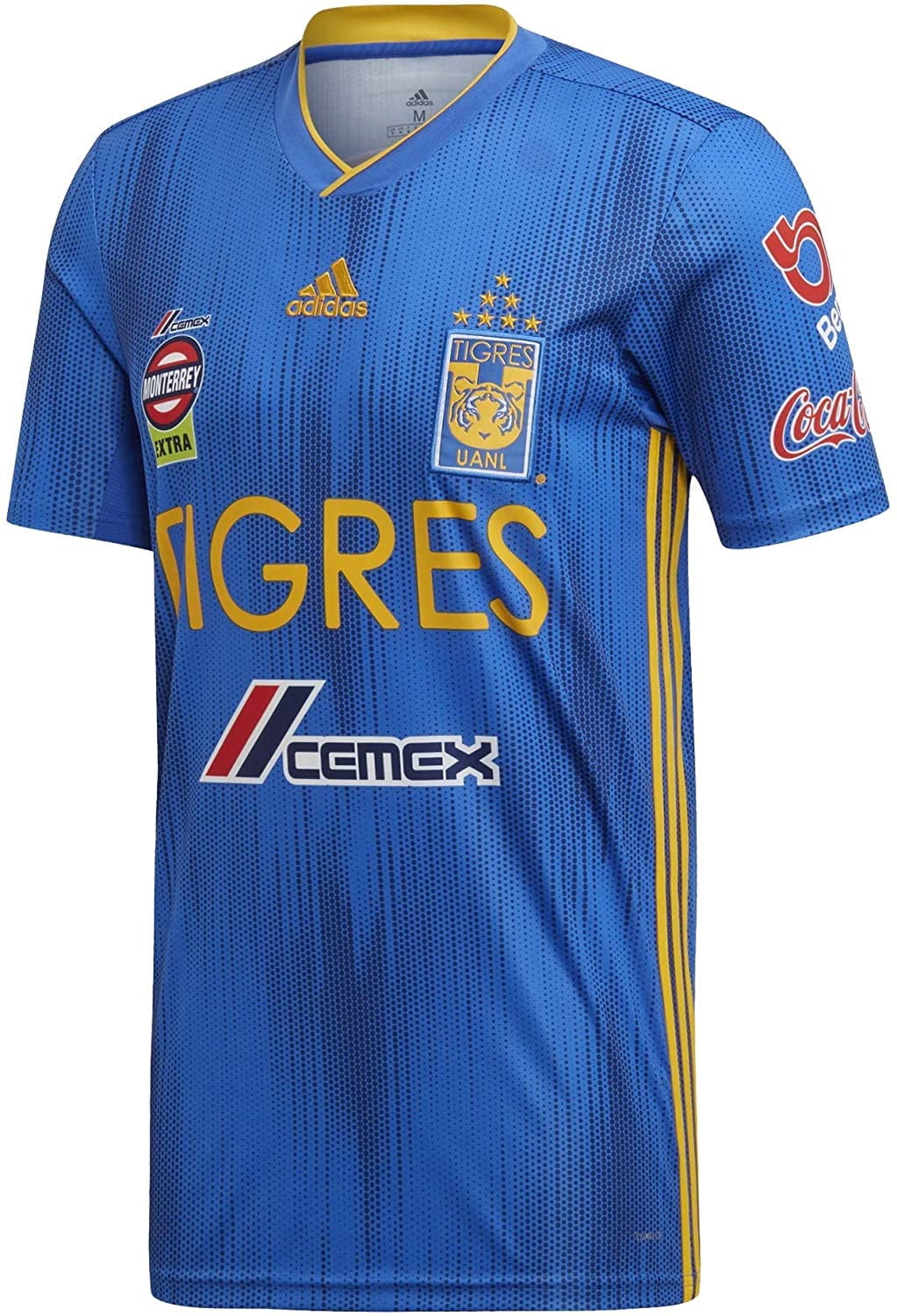 adidas Men's Tigres UANL Away Jersey Soccer Jersey 2019-20 (Small)
