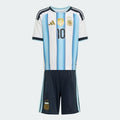 adidas Messi Kids Set Argentina Home Jersey World Cup 2026