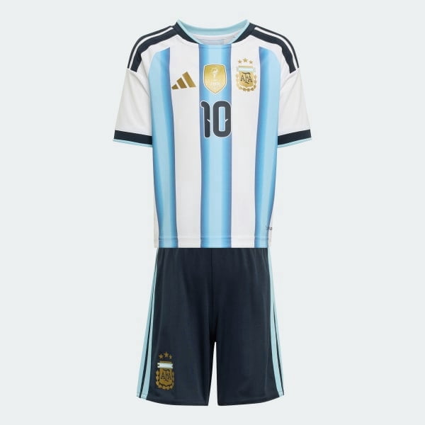 adidas Messi Kids Set Argentina Home Jersey World Cup 2026