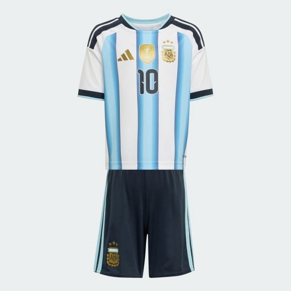 adidas Messi Kids Set Argentina Home Jersey World Cup 2028