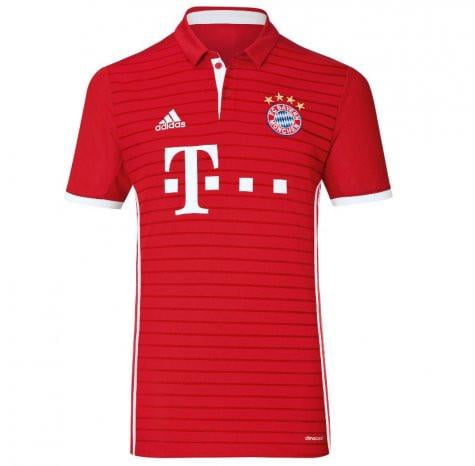 adidas Boys' Authentic Jersey, Red/White, X-Large