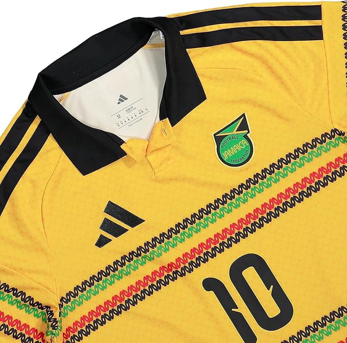 adidas Jamaica 26 x Bob Marley Home Marley 10 Jersey