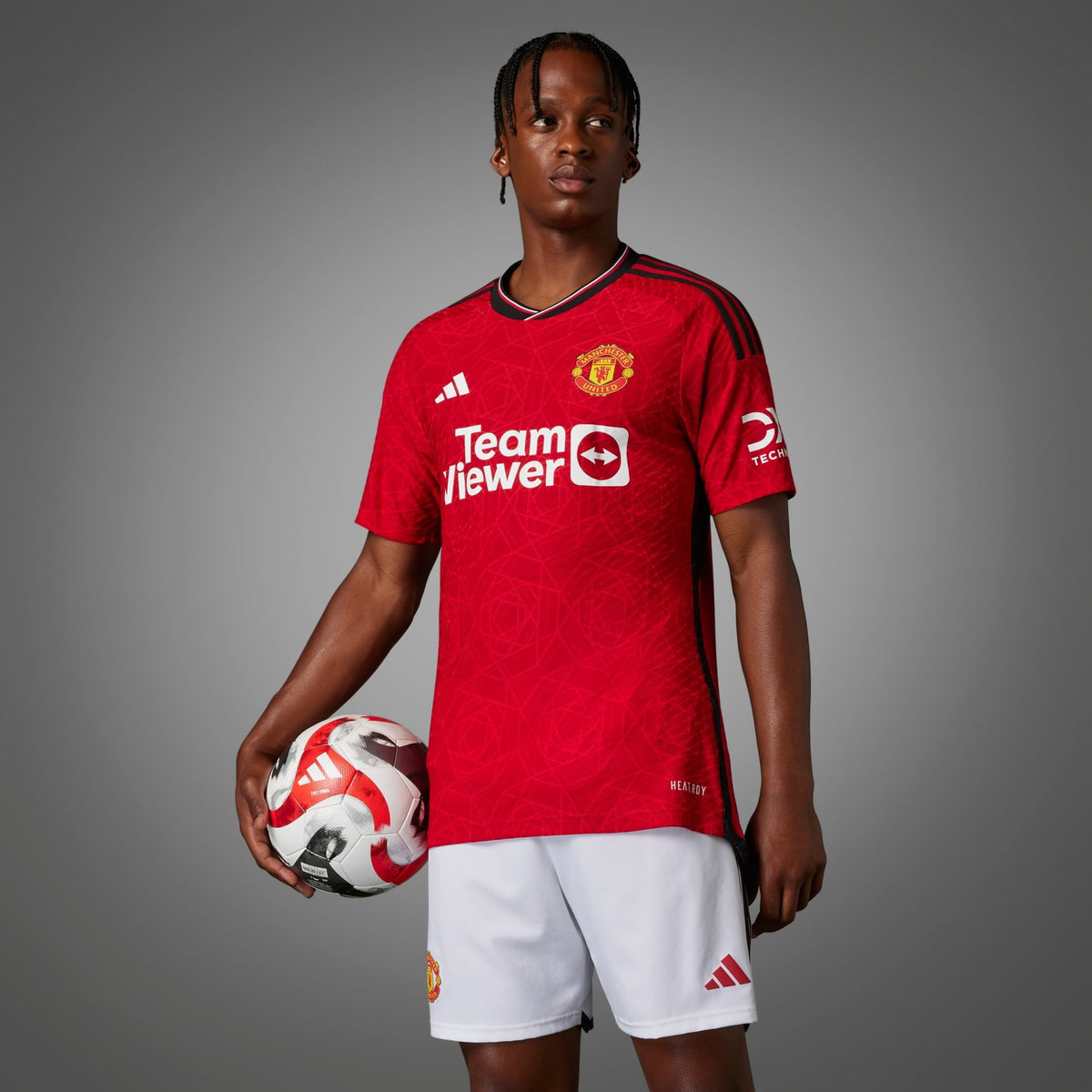 adidas Manchester United Authentic Home Jersey 2023/24