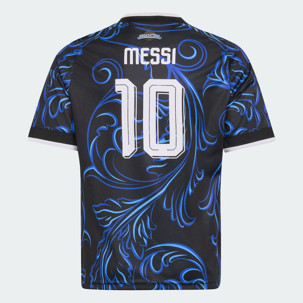 adidas Argentina 26 Youth Away Messi #10 Soccer Jersey