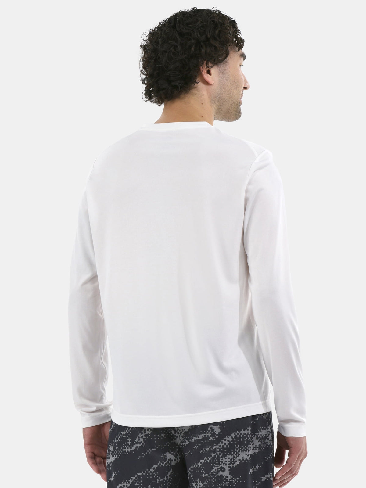Athletic Works Men's Long-Sleeve Jersey Tee with Thumbhole Cuffs, Sizes XS-5XL