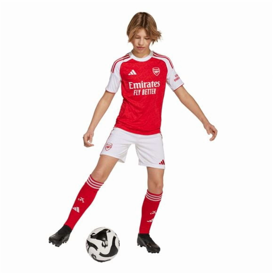 adidas Arsenal Home Youth Soccer Jersey 25/26 (XL)