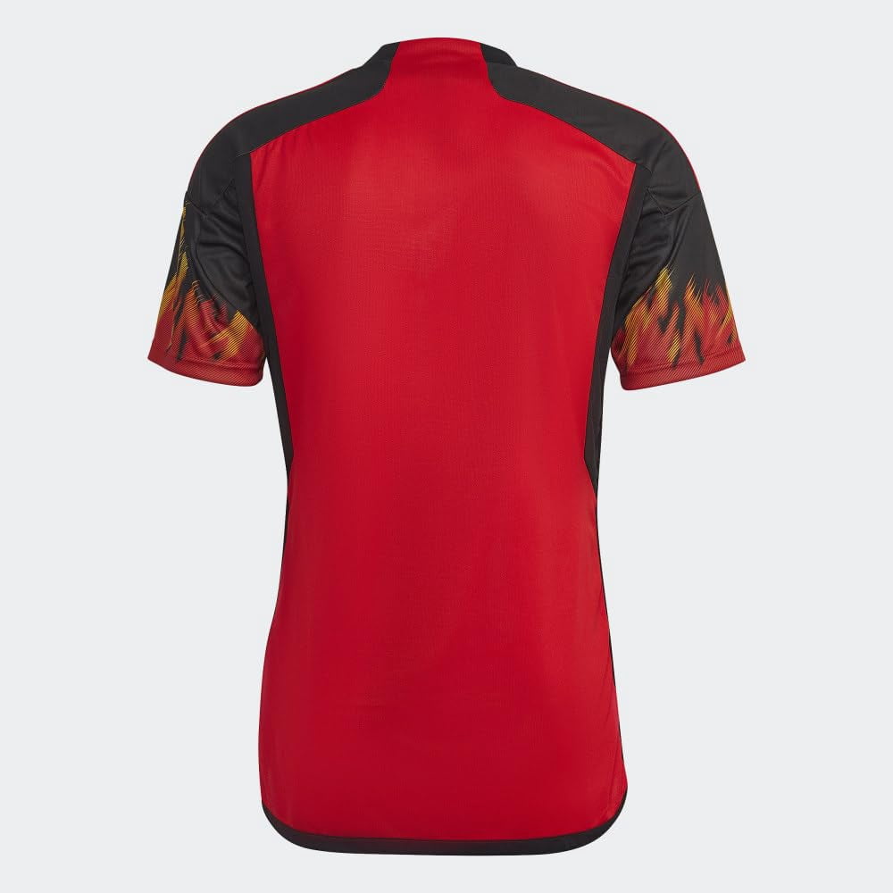 adidas Beligium Home Men's Soccer Jersey World Cup 2022 (2XL) Red/Black