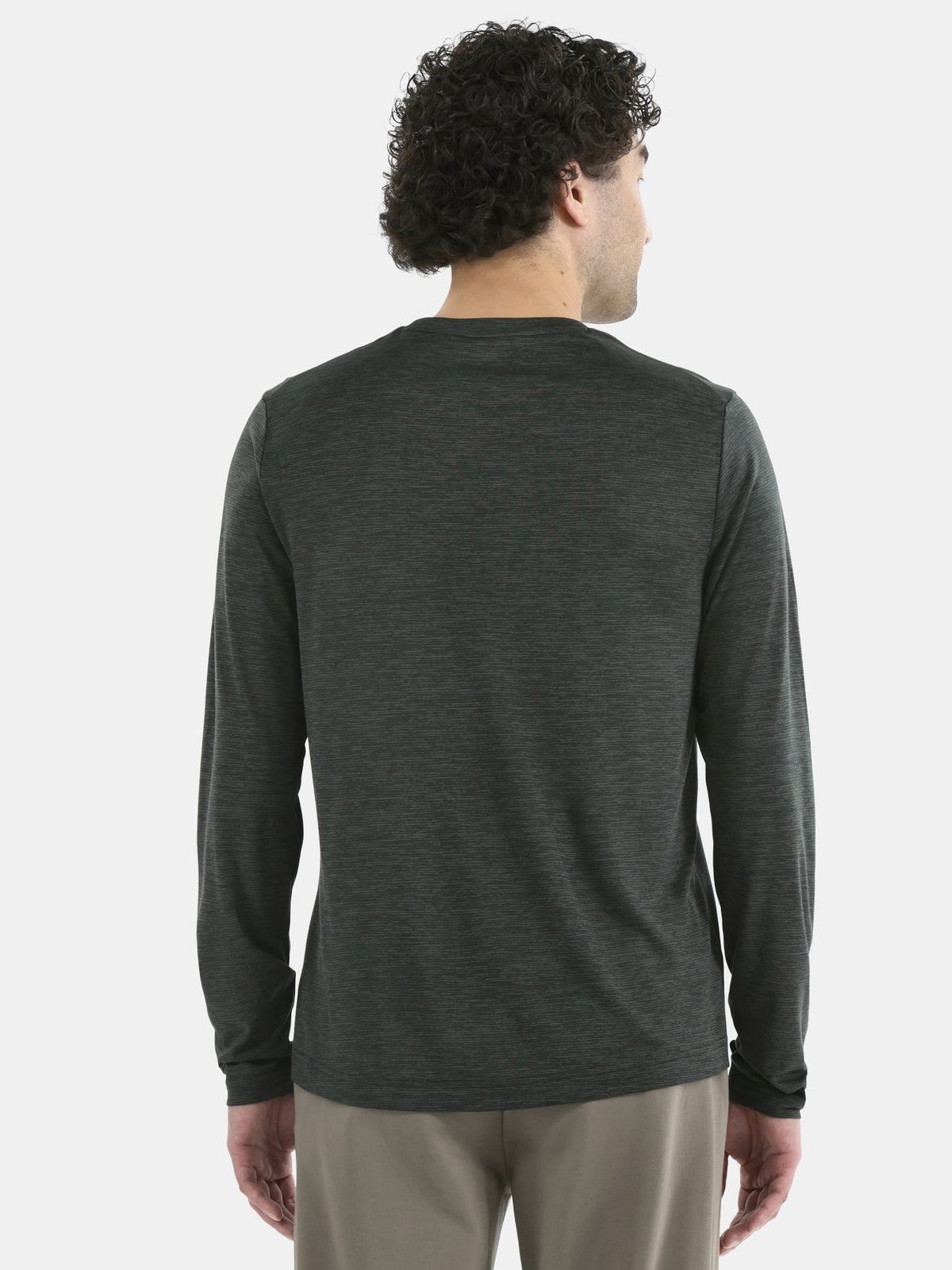 Athletic Works Men's Long-Sleeve Jersey Tee with Thumbhole Cuffs, Sizes XS-5XL
