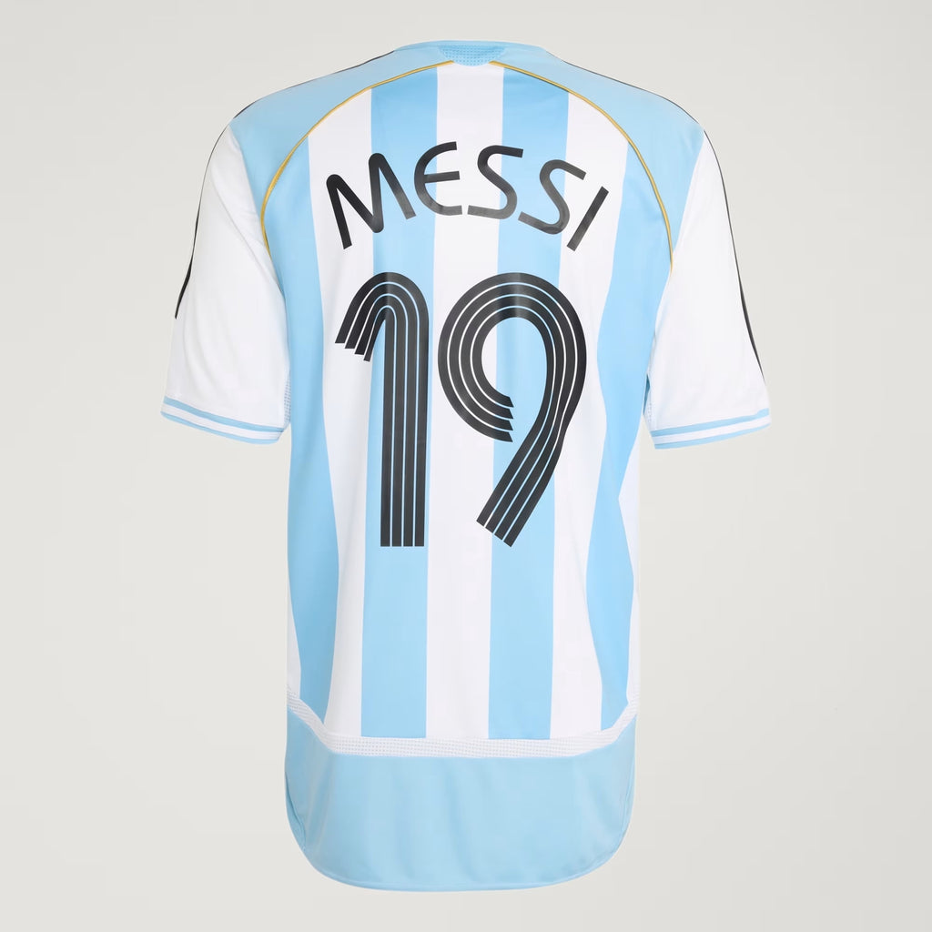 adidas Argentina Men's Home Jersey 2006 Messi #19