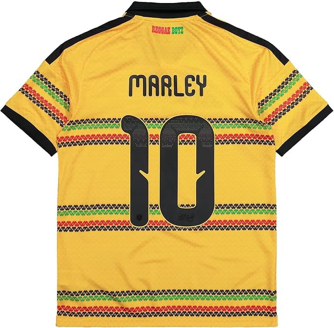 adidas Jamaica 26 x Bob Marley Home Marley 10 Jersey