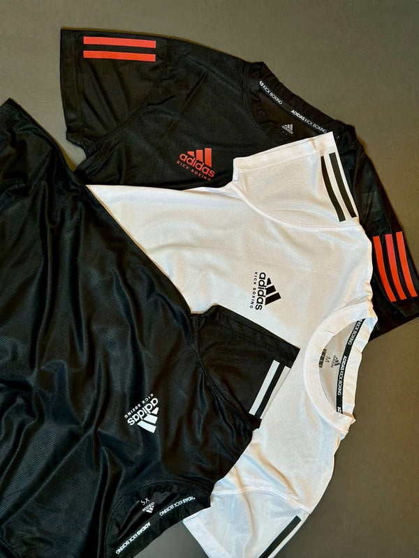 Adidas Kickboxing T-Shirt Men’s Women’s Essentials Single Jersey, Moisture Wicking, ADIKBTS100