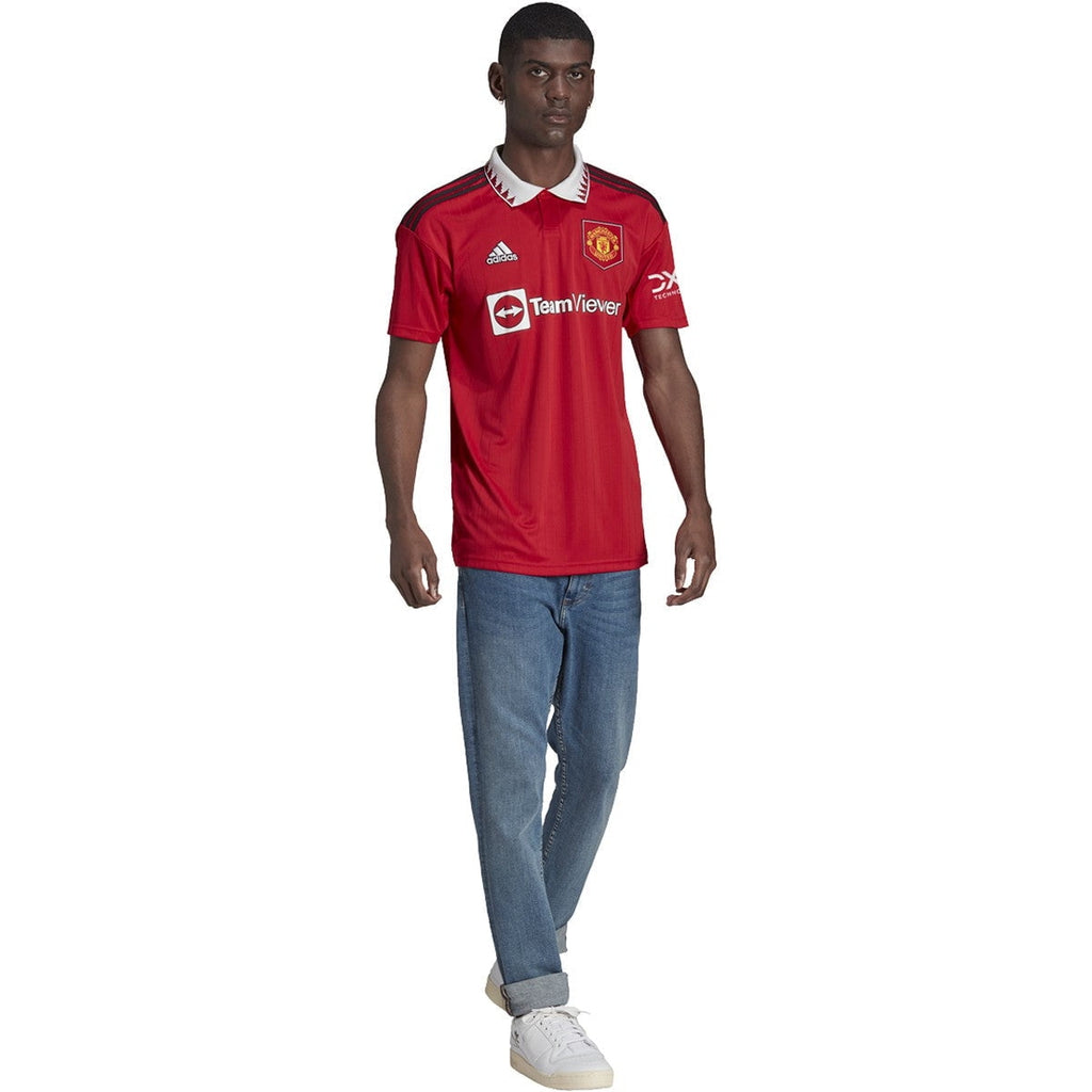 adidas Men's 22/23 Manchester United Home Jersey | H13881