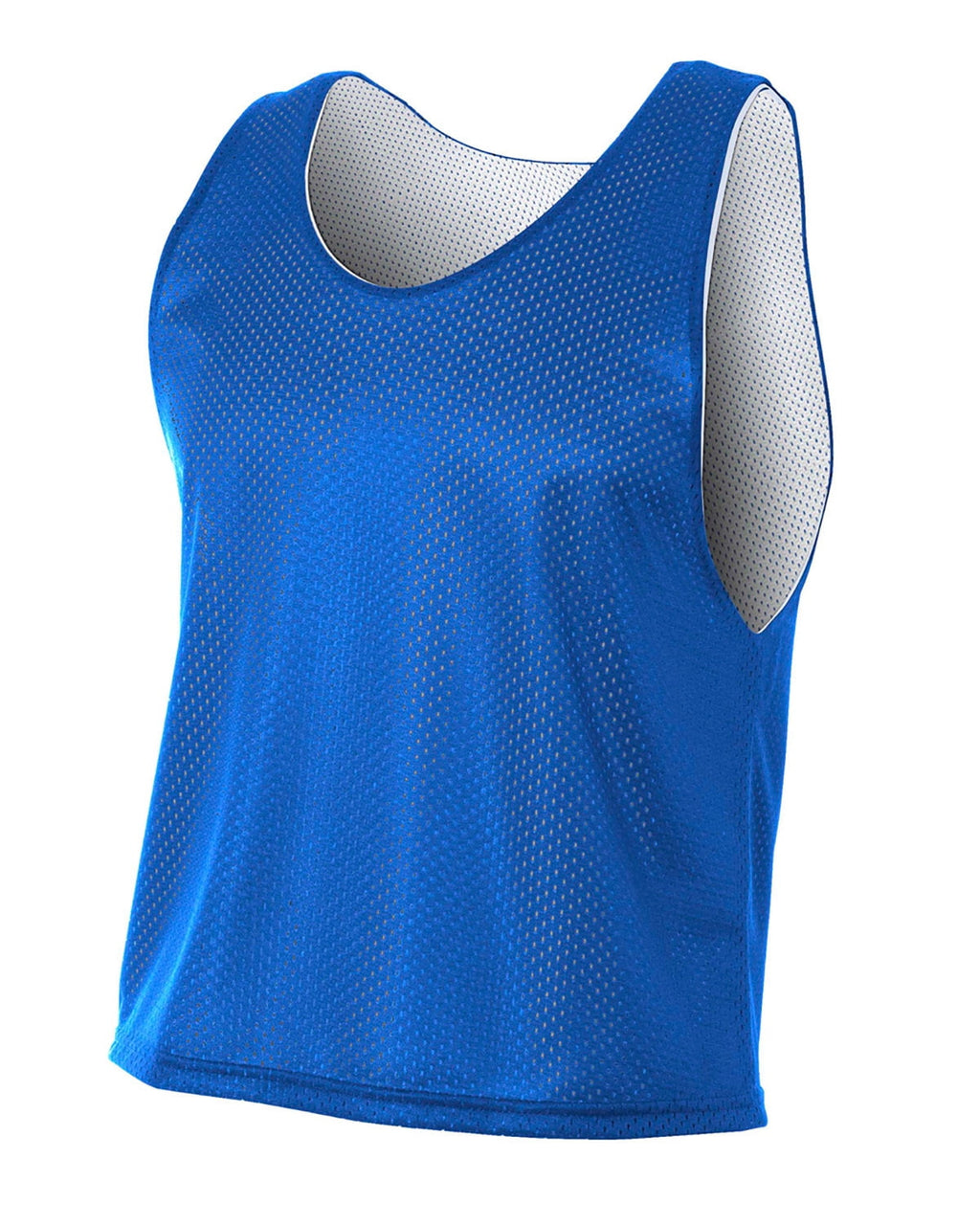 A4 Lacrosse Reversible Practice Jersey For Teen Male in Orange/White | NB2274
